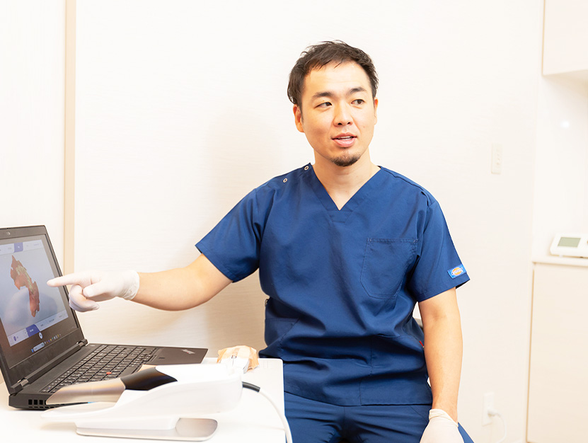 徹底したカウンセリングで納得の治療