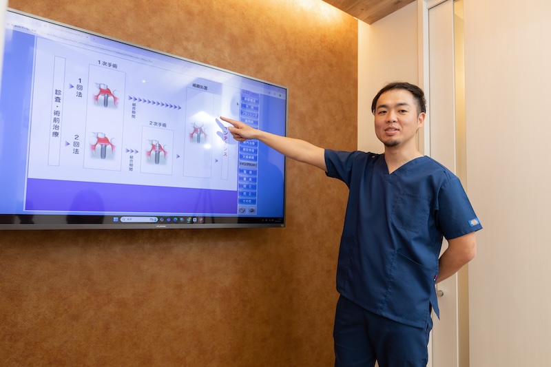 徹底したカウンセリングを行っております